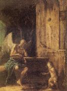 Johann Heinrich Schonfeldt Il Tempo oil on canvas